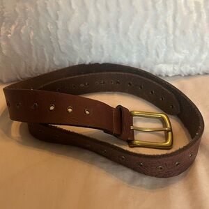 BNWT Brown Leather Lucky Brand Belt size 38